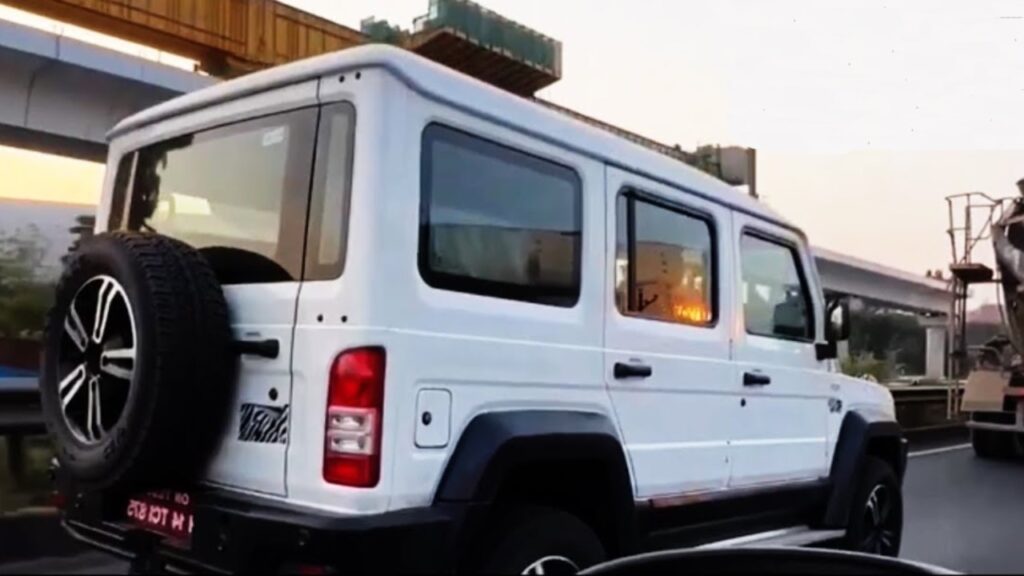 5 door Force Gurkha Rear Three Quarters Car Blog India 5 door Force Gurkha Rear Three Quarters